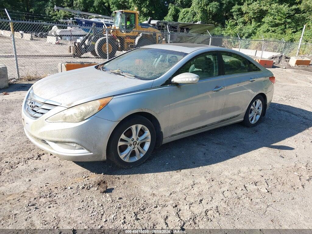 5NPEC4AC6BH113342 2011 HYUNDAI SONATA photo no. 2