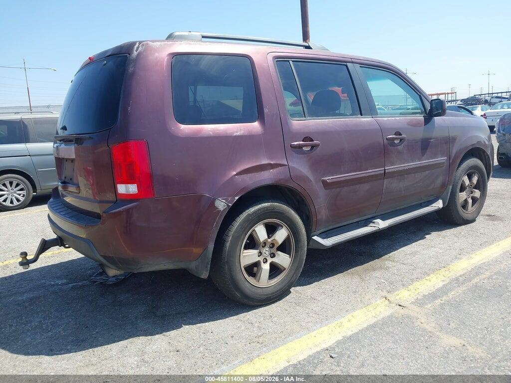 5FNYF3H59BB050404 2011 HONDA PILOT photo no. 4