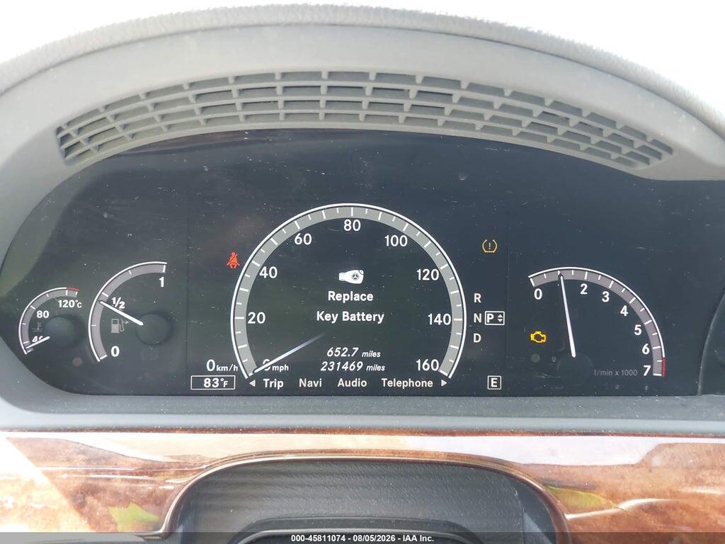 WDDNG7BB0BA419364 2011 MERCEDES-BENZ S 550 photo no. 7