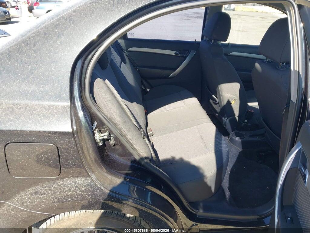KL1TD5DE1BB201750 2011 CHEVROLET AVEO photo no. 8