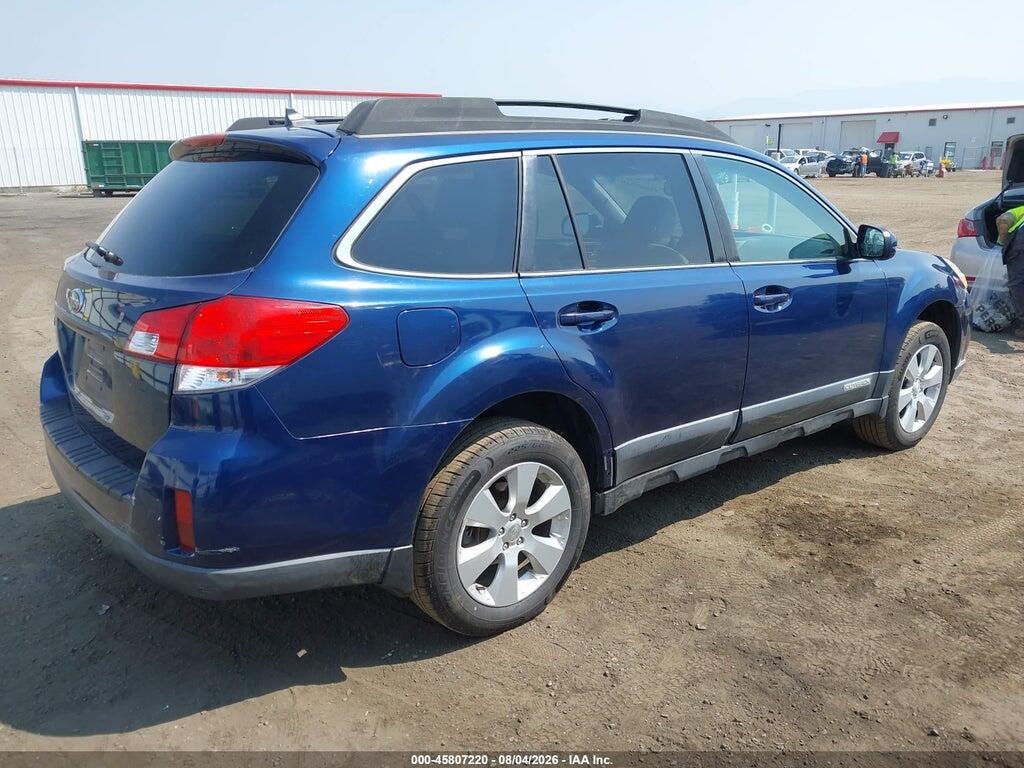 4S4BRBKC8B3416327 2011 SUBARU OUTBACK photo no. 4