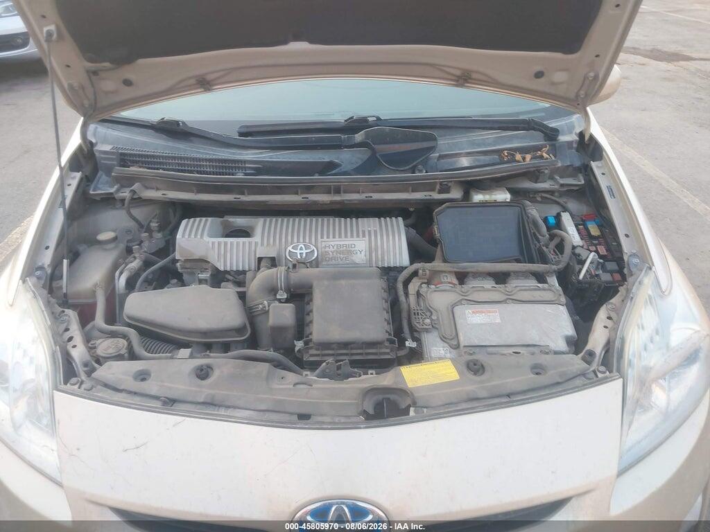 JTDKN3DU3B0312907 2011 TOYOTA PRIUS photo no. 10