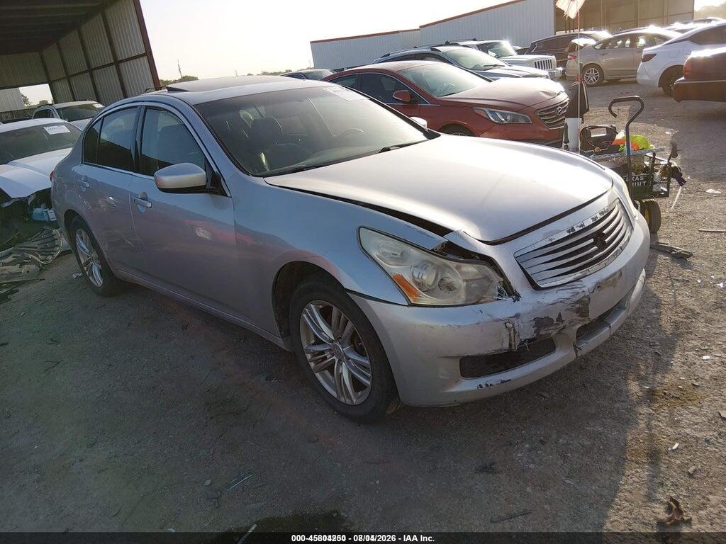 2011 INFINITI G25X JN1DV6AR2BM451660