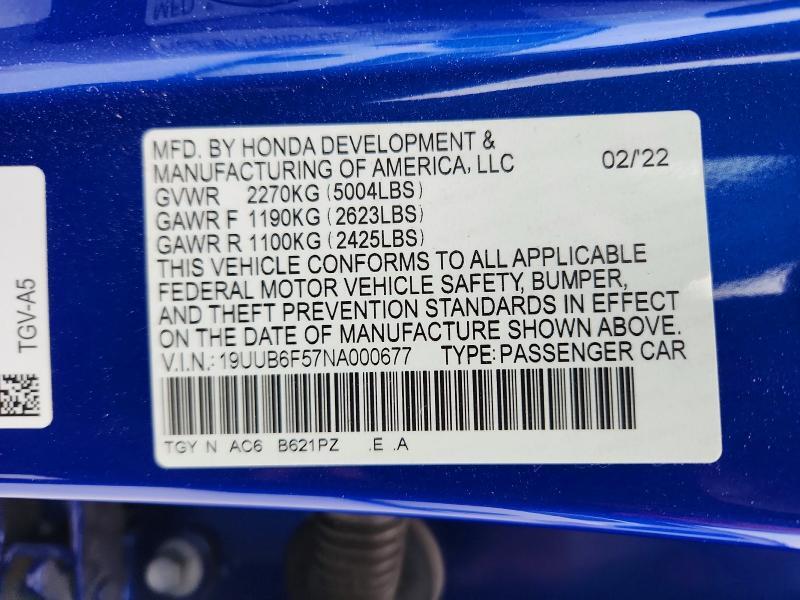 2022 ACURA TLX TECH A — Фото 12 из 12