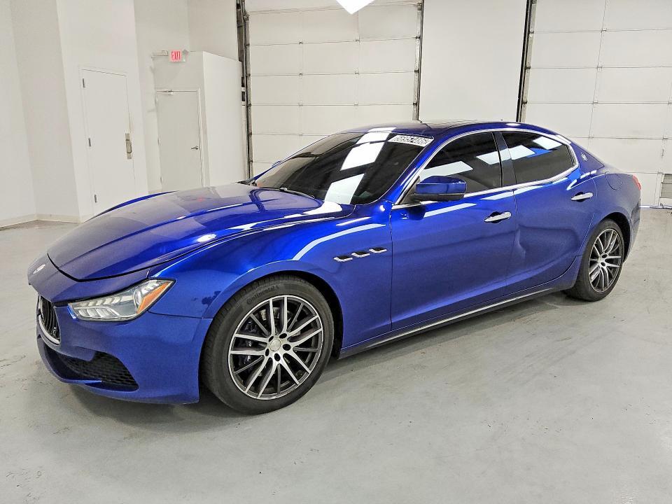 ZAM57RTA2H1216797 2017 MASERATI GHIBLI photo no. 1