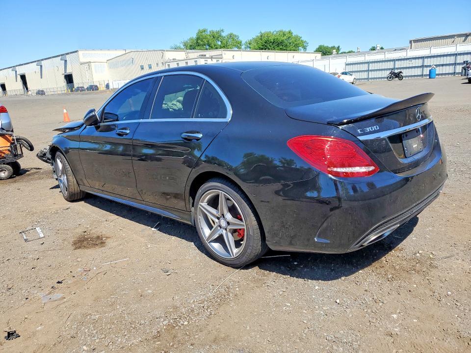 55SWF4KB9HU186521 2017 MERCEDES-BENZ C photo no. 2