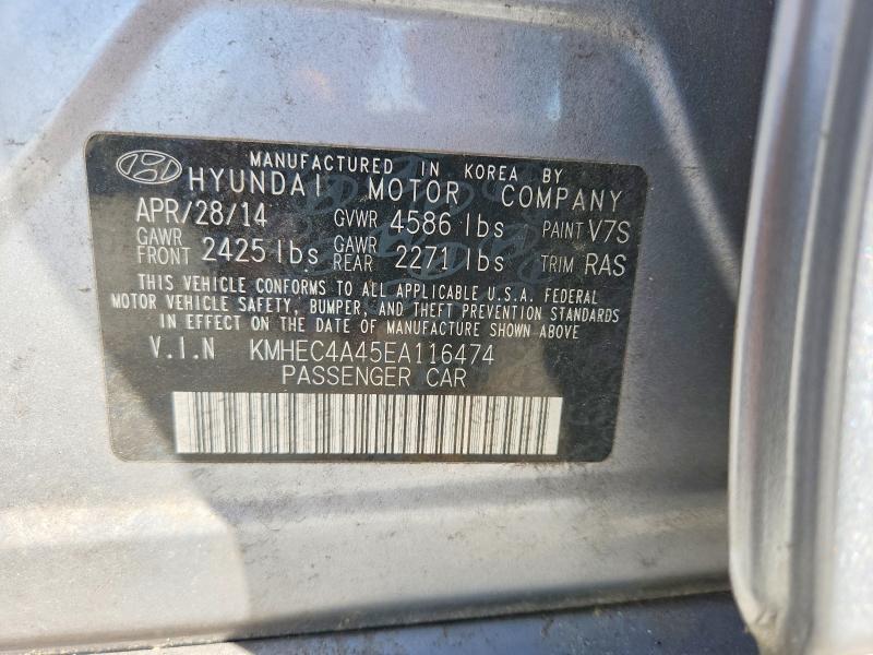2014 HYUNDAI SONATA HYBRID — Фото 12 из 12