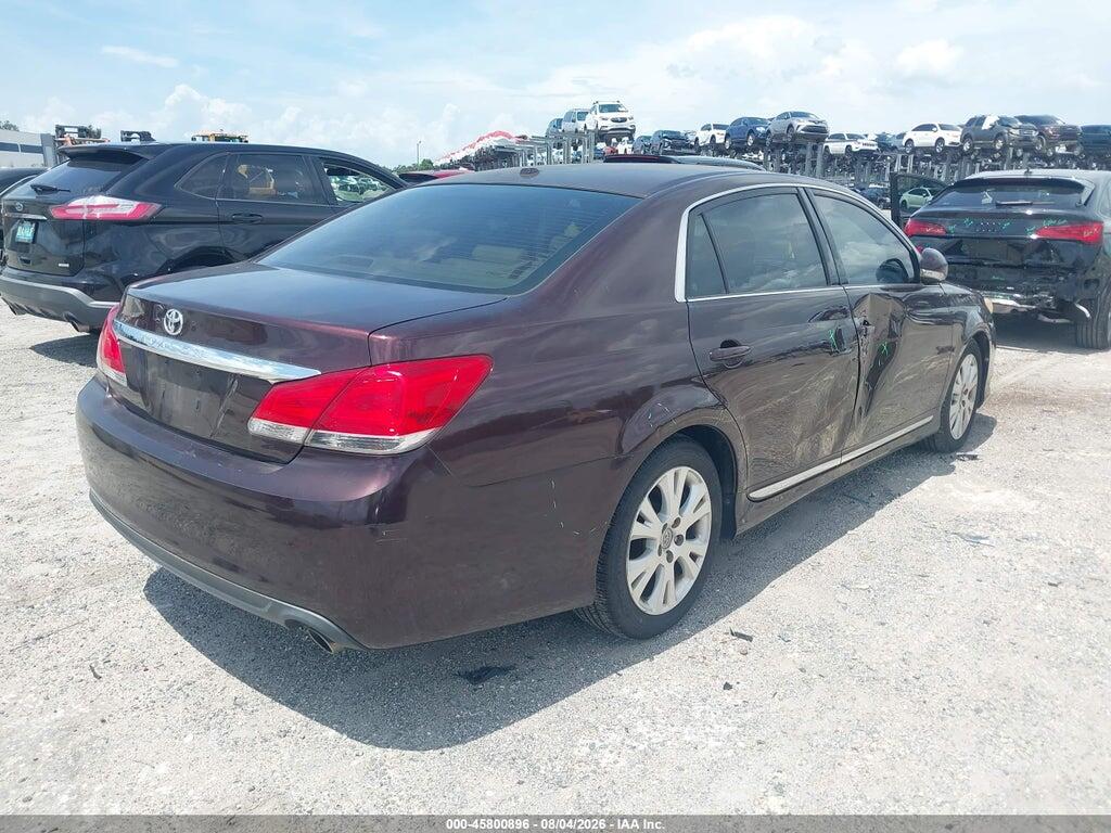 4T1BK3DB8BU439728 2011 TOYOTA AVALON photo no. 4
