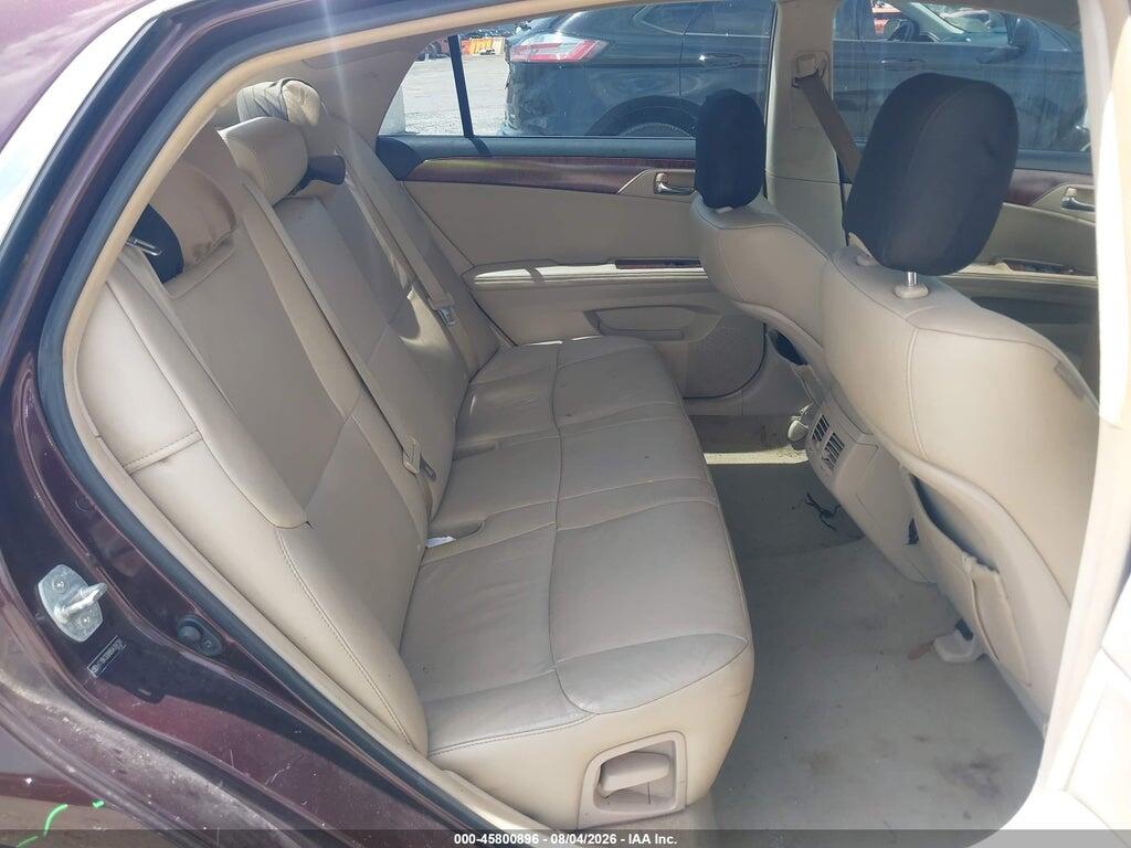 4T1BK3DB8BU439728 2011 TOYOTA AVALON photo no. 8