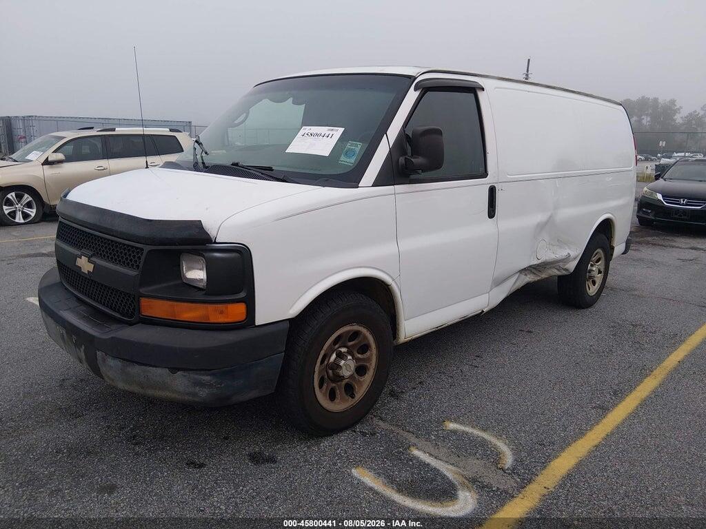 1GCSGAFX9B1106281 2011 CHEVROLET EXPRESS 1500 photo no. 2