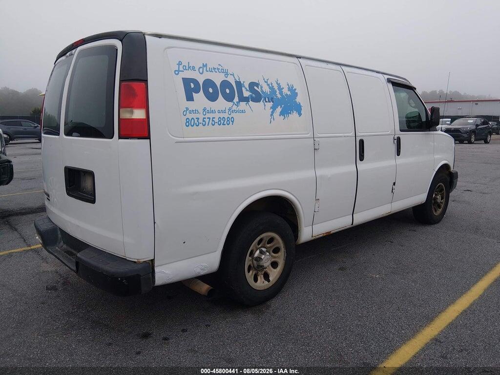 1GCSGAFX9B1106281 2011 CHEVROLET EXPRESS 1500 photo no. 4