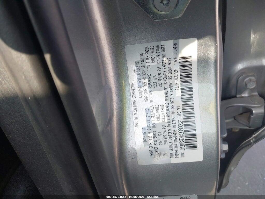 JM3TB2DVXB0300521 2011 MAZDA CX-9 photo no. 9