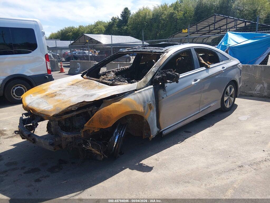 KMHEC4A40BA002765 2011 HYUNDAI SONATA HYBRID photo no. 2