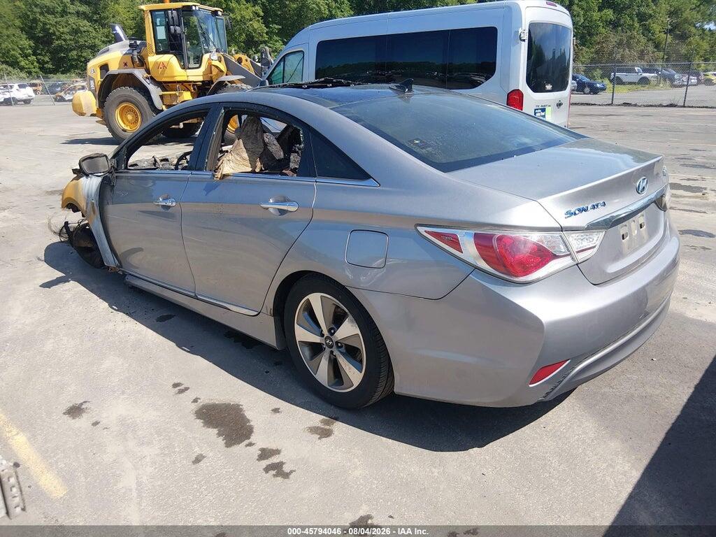 KMHEC4A40BA002765 2011 HYUNDAI SONATA HYBRID photo no. 3