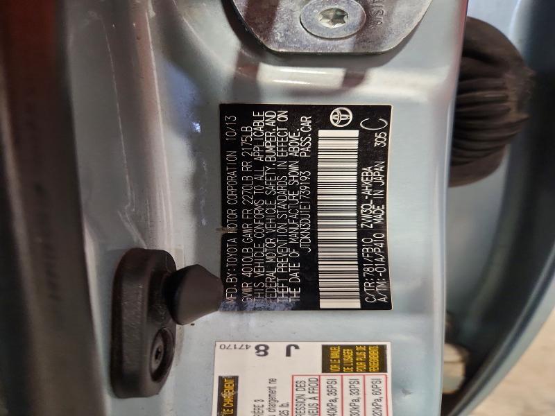 2014 TOYOTA PRIUS TWO — Фото 13 из 13