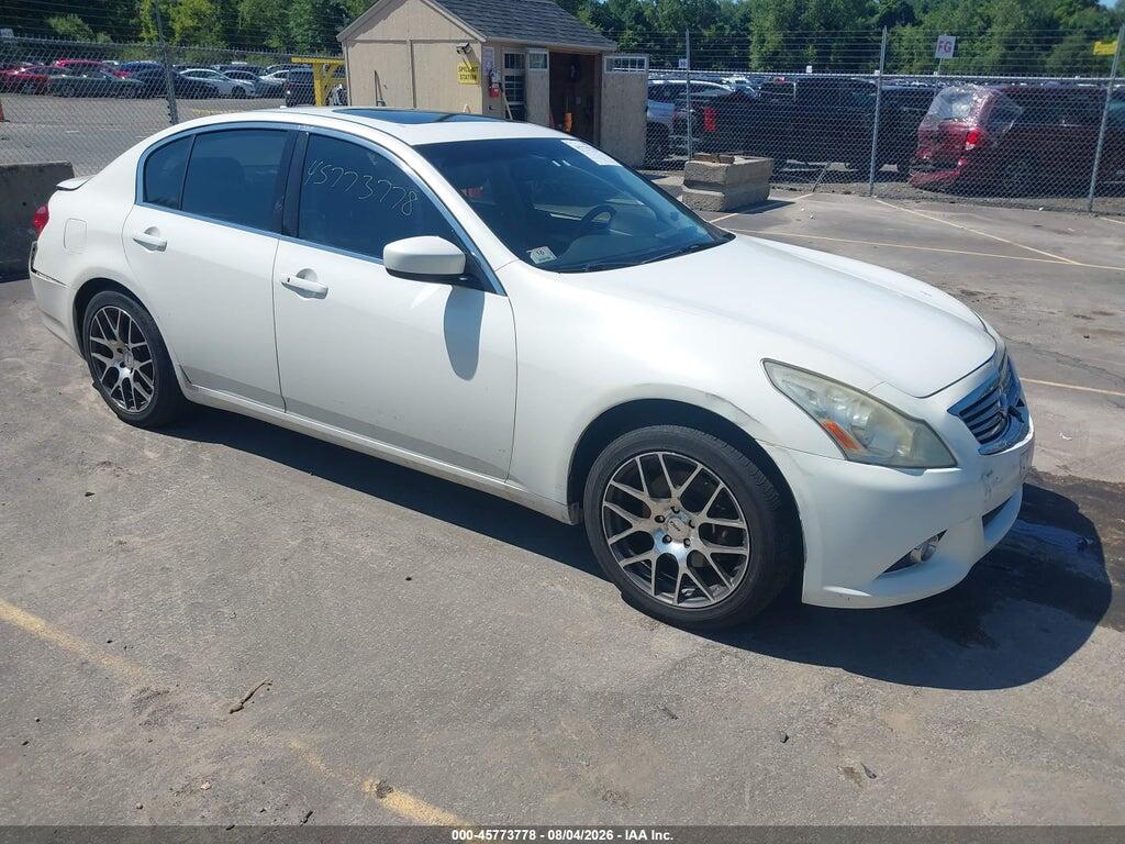 2011 INFINITI G25X JN1DV6AR6BM651716