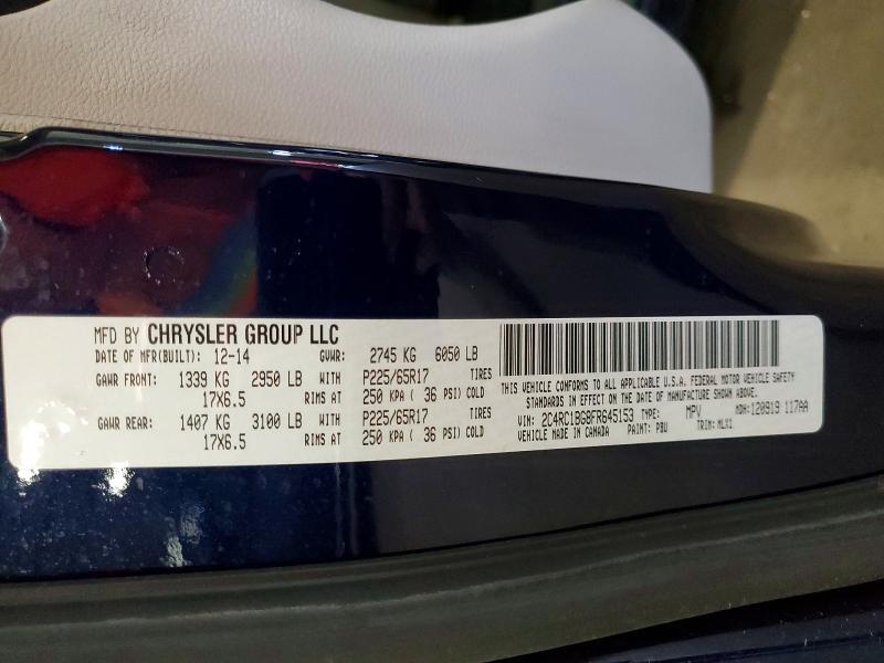 2015 CHRYSLER TOWN & COUNTRY TOURING — Фото 13 из 13