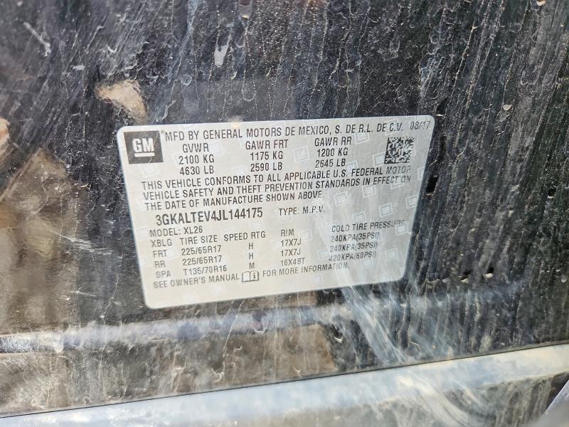 3GKALTEV4JL144175 2018 GMC TERRAIN photo no. 12