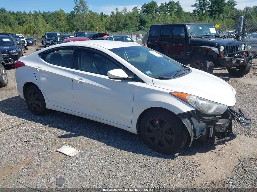 5NPDH4AE3BH011155 2011 HYUNDAI ELANTRA photo no. 1