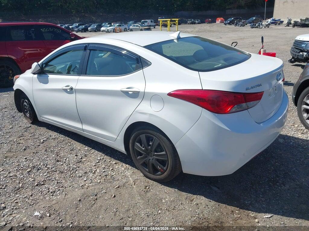 5NPDH4AE3BH011155 2011 HYUNDAI ELANTRA photo no. 3