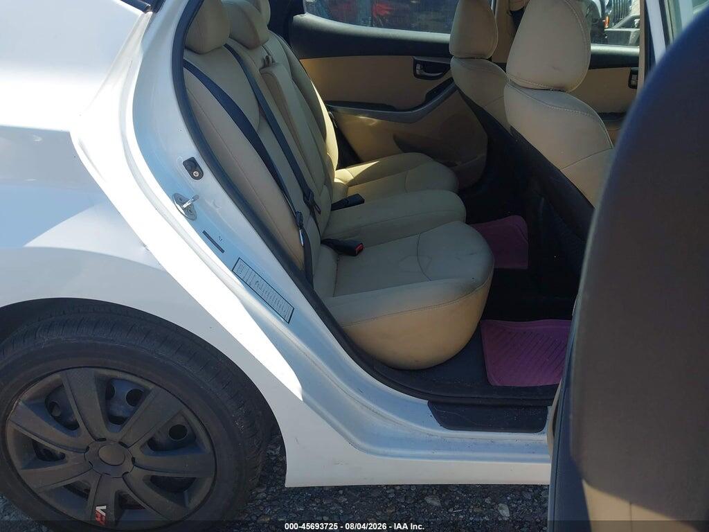 5NPDH4AE3BH011155 2011 HYUNDAI ELANTRA photo no. 8