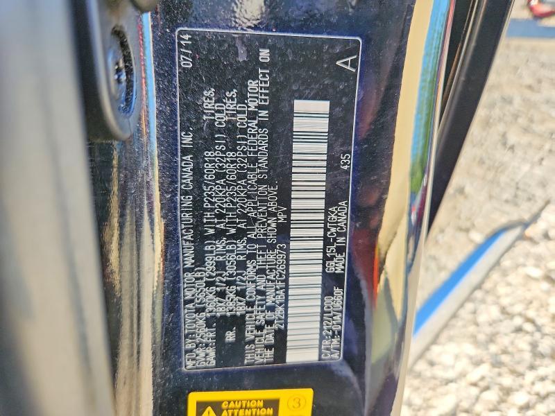 2T2BK1BA1FC269973 2015 LEXUS RX 350 photo no. 12