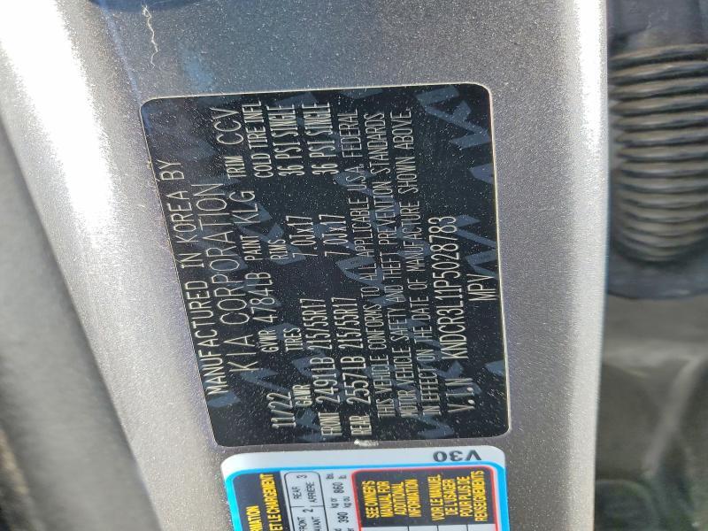 KNDCR3L11P5028783 2023 KIA NIRO photo no. 12