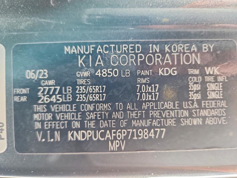 2023 KIA SPORTAGE LX — Фото 13 из 13