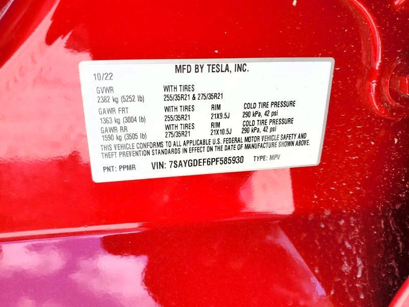 2023 TESLA MODEL Y — Фото 12 из 12