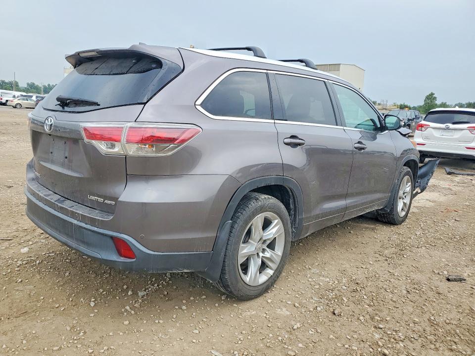 2015 TOYOTA HIGHLANDER LIMITED PLATINUM — Фото 3 из 13