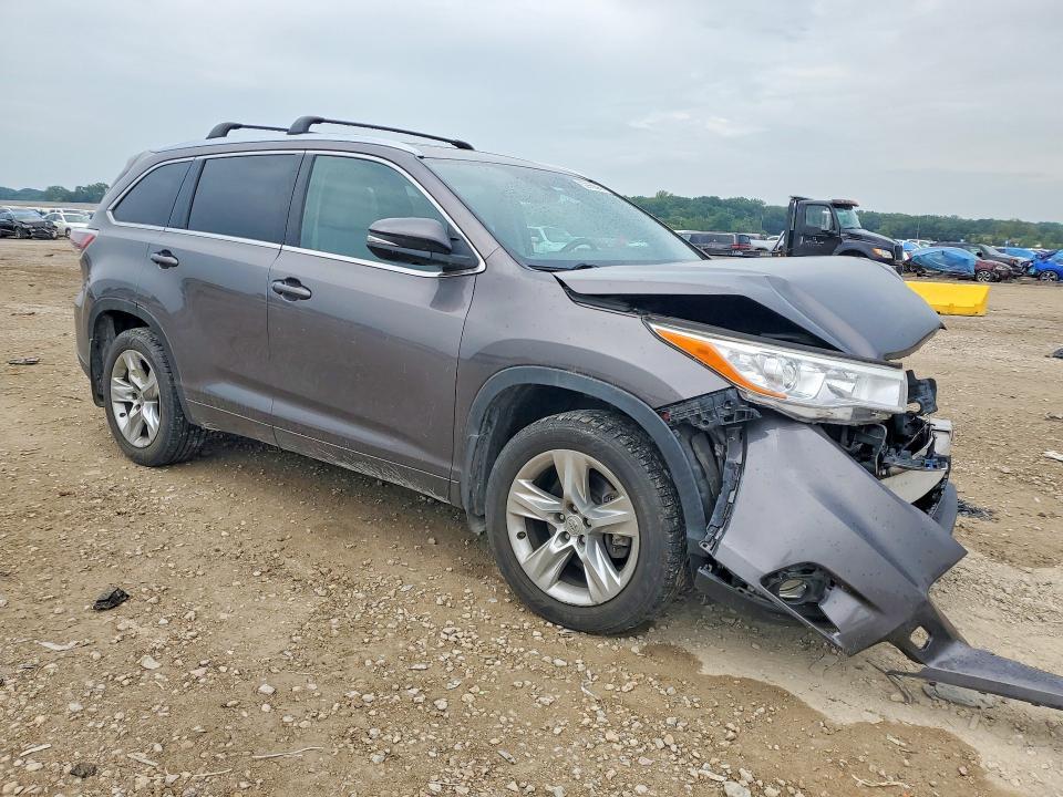 2015 TOYOTA HIGHLANDER LIMITED PLATINUM — Фото 4 из 13