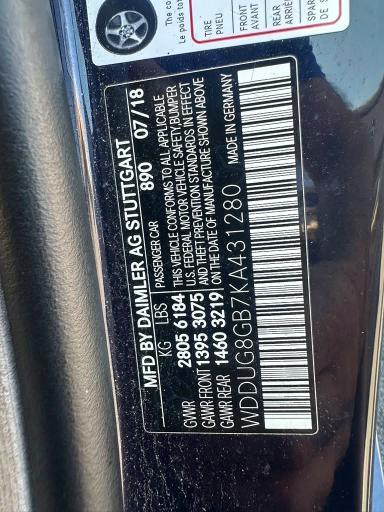 2019 MERCEDES-BENZ S 560 4MATIC — Фото 15 из 15