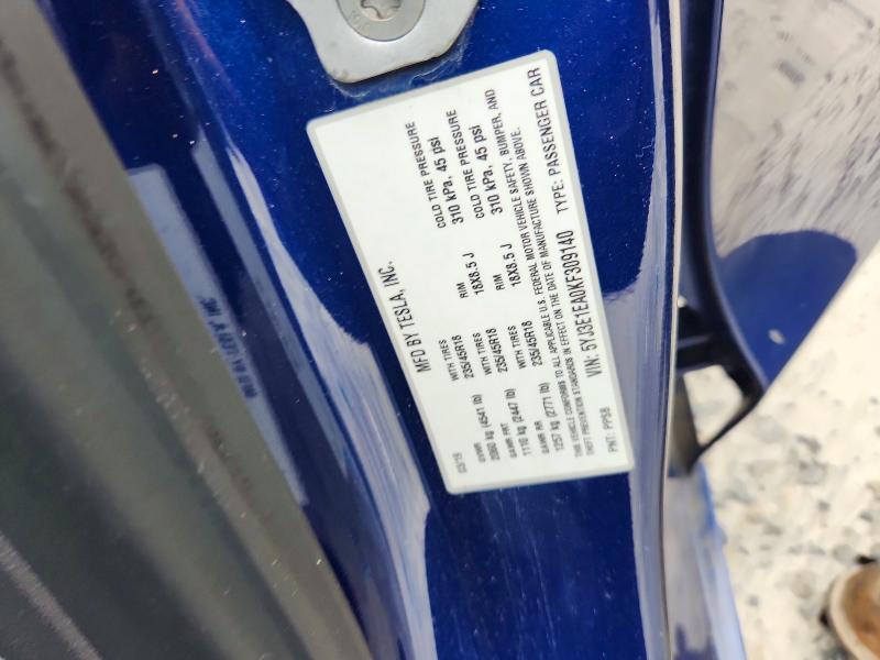 2019 TESLA MODEL 3 — Фото 12 из 12