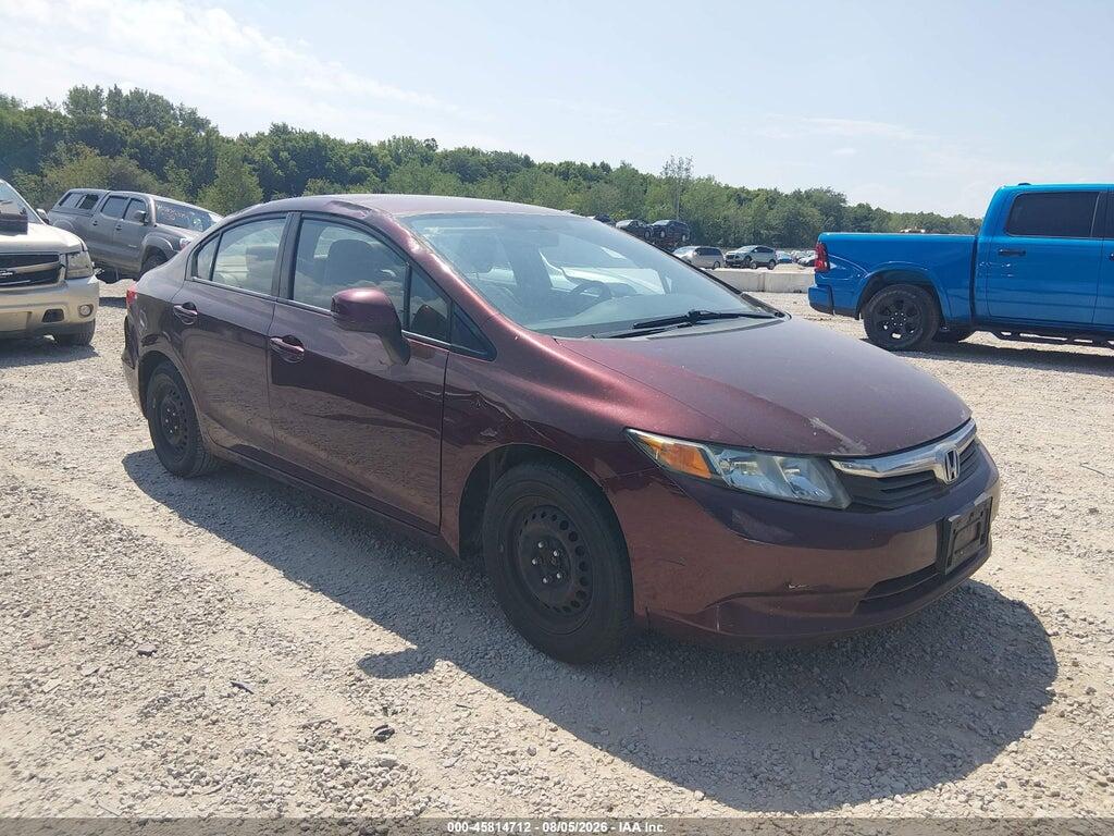 19XFB2F57CE108968 2012 HONDA CIVIC photo no. 1