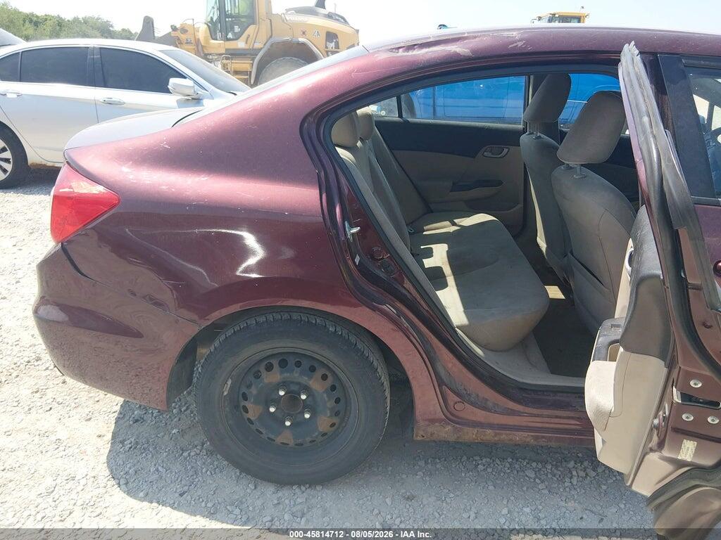 19XFB2F57CE108968 2012 HONDA CIVIC photo no. 8