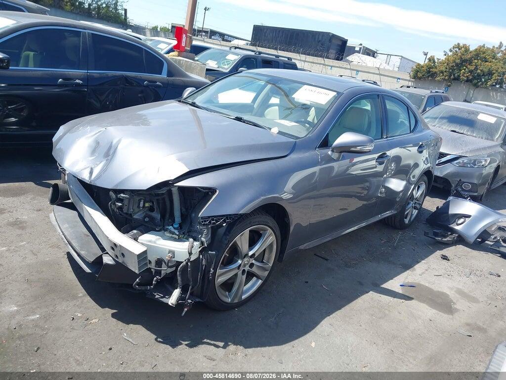 JTHBE5C2XC5030813 2012 LEXUS IS 350 photo no. 2