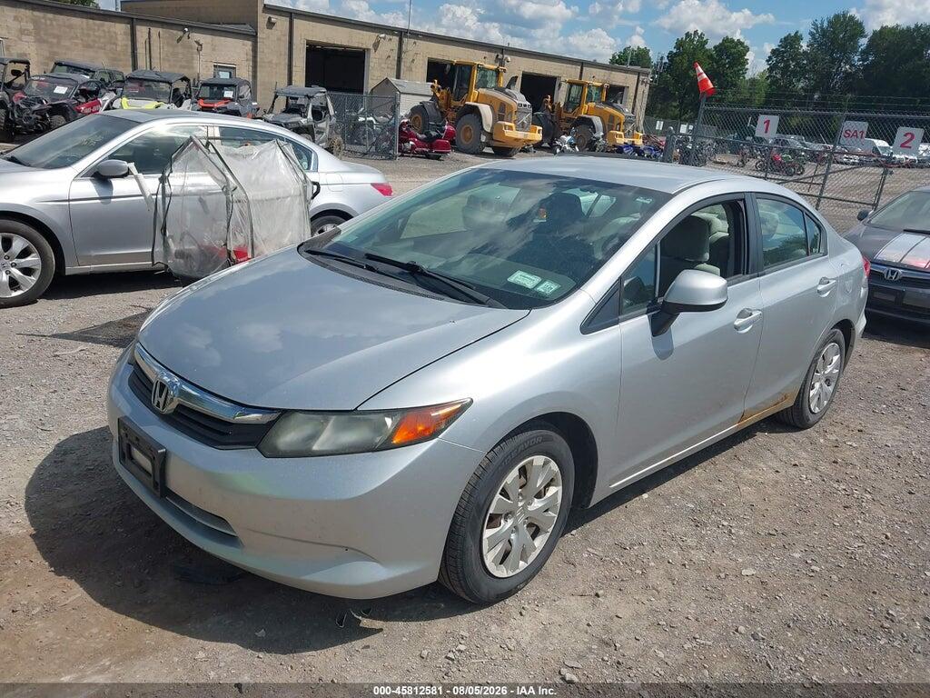 2HGFB2F56CH526735 2012 HONDA CIVIC photo no. 2