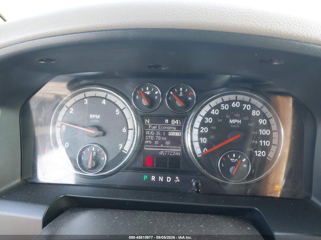 1C6RD6LTXCS246963 2012 RAM 1500 photo no. 7
