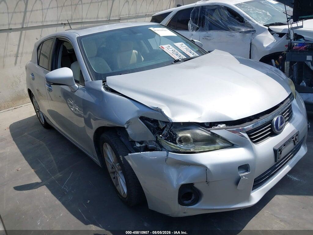 JTHKD5BH9C2105639 2012 LEXUS CT 200H photo no. 1