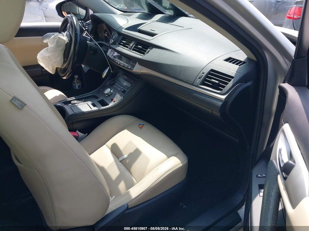 JTHKD5BH9C2105639 2012 LEXUS CT 200H photo no. 5