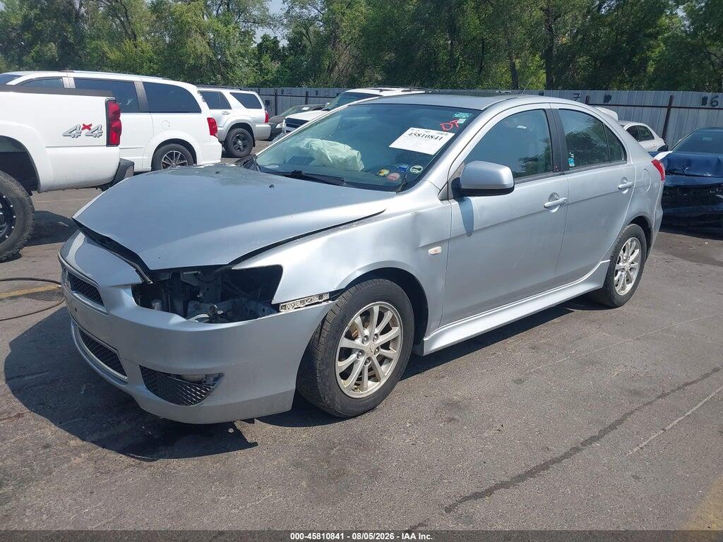 JA32X2HU6CU009062 2012 MITSUBISHI LANCER SPORTBACK photo no. 2