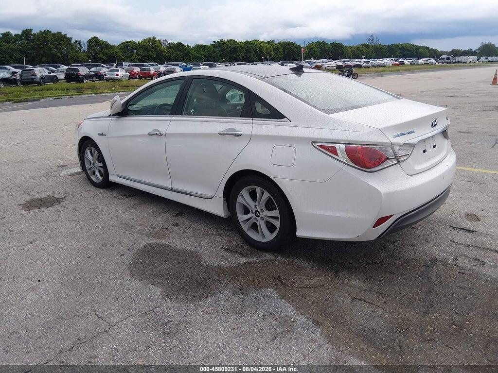KMHEC4A41CA027885 2012 HYUNDAI SONATA HYBRID photo no. 3