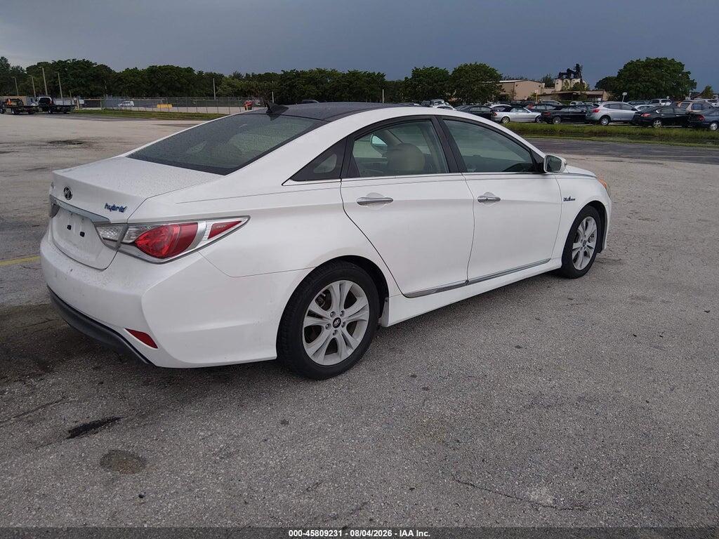 KMHEC4A41CA027885 2012 HYUNDAI SONATA HYBRID photo no. 4