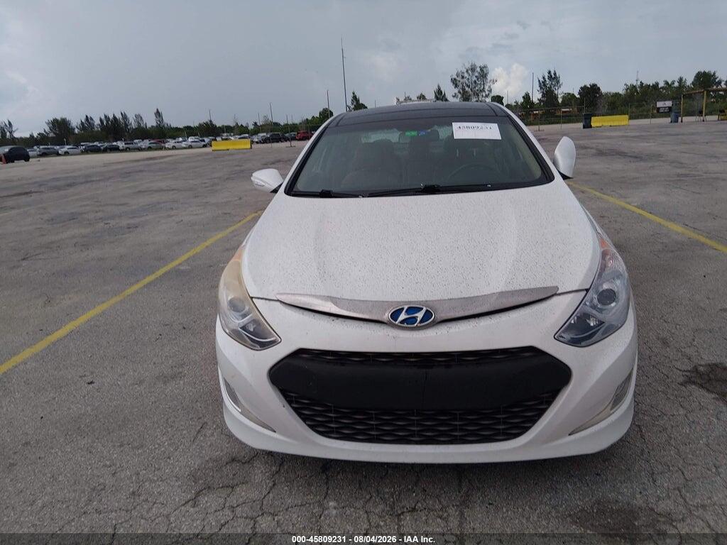 KMHEC4A41CA027885 2012 HYUNDAI SONATA HYBRID photo no. 6