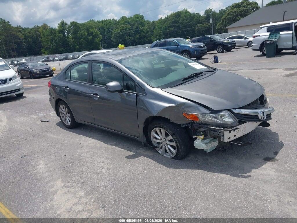 19XFB2F87CE005396 2012 HONDA CIVIC photo no. 1