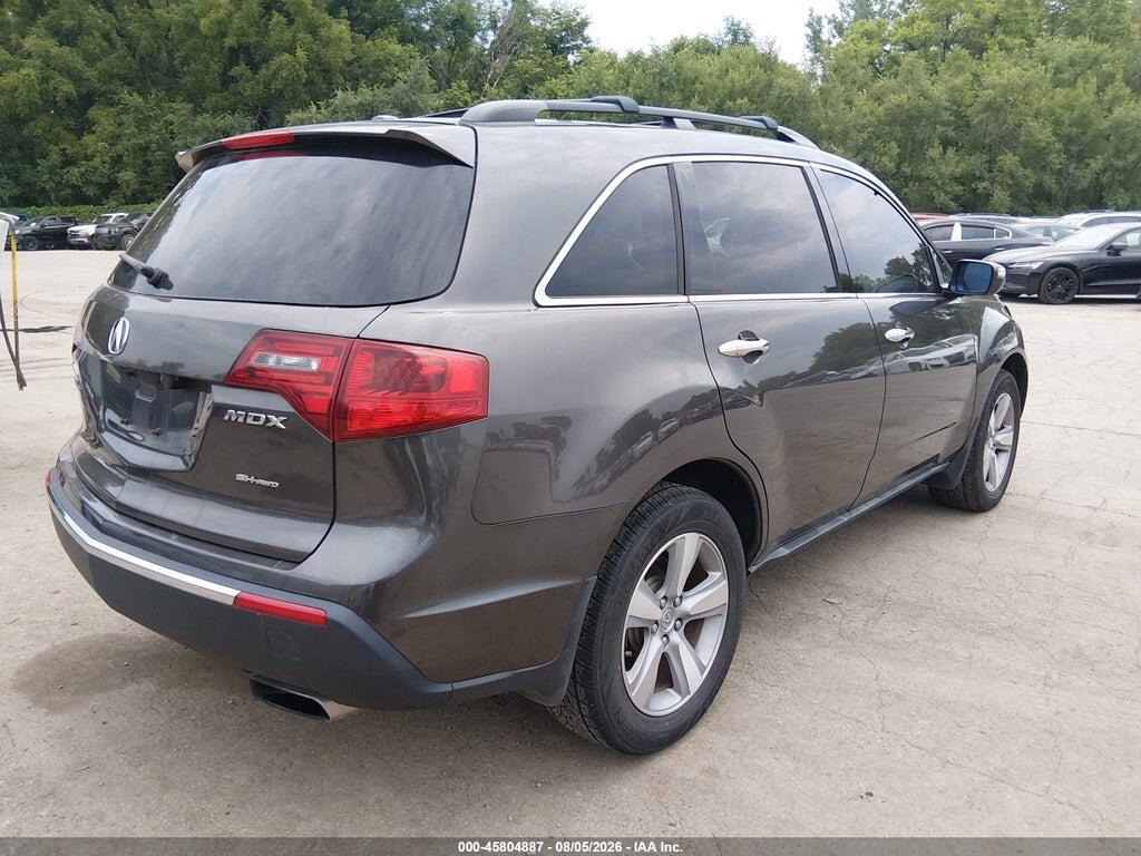 2HNYD2H28CH527285 2012 ACURA MDX photo no. 4