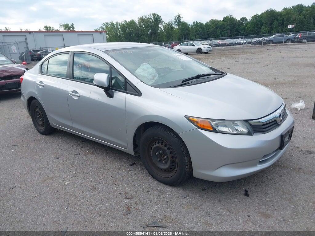 2HGFB2F53CH599562 2012 HONDA CIVIC photo no. 1