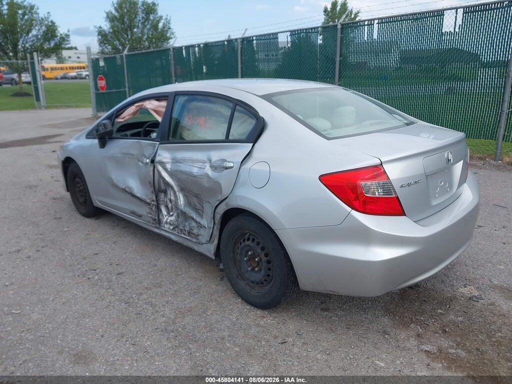 2HGFB2F53CH599562 2012 HONDA CIVIC photo no. 3