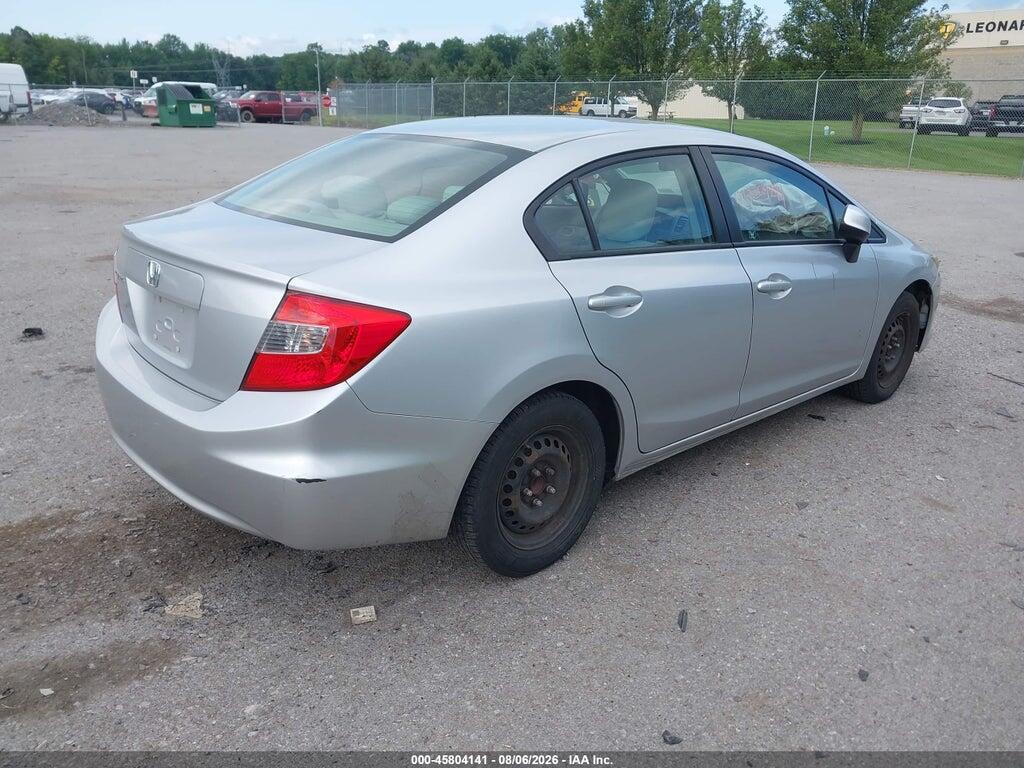 2HGFB2F53CH599562 2012 HONDA CIVIC photo no. 4
