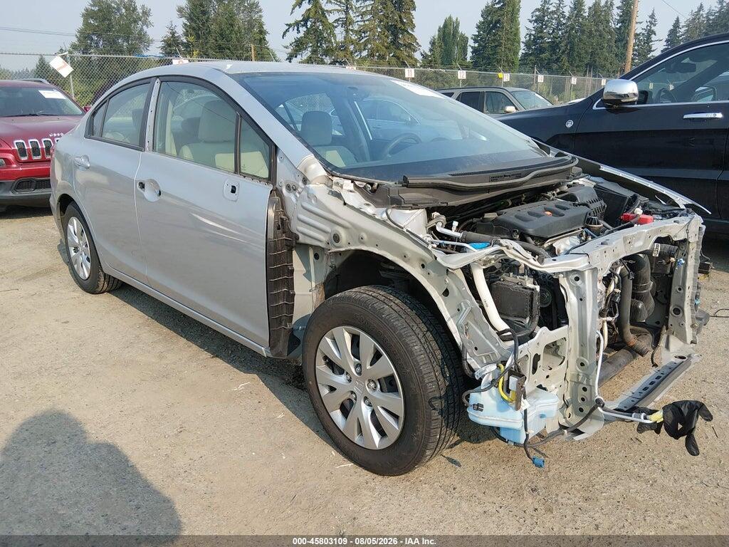 19XFB2F59CE043685 2012 HONDA CIVIC photo no. 1